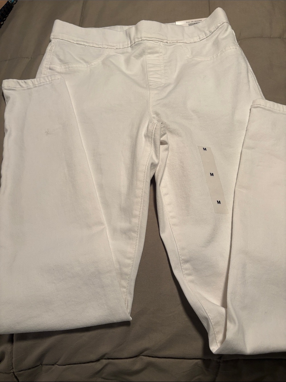Style & Co. White Pull-On Jeggings